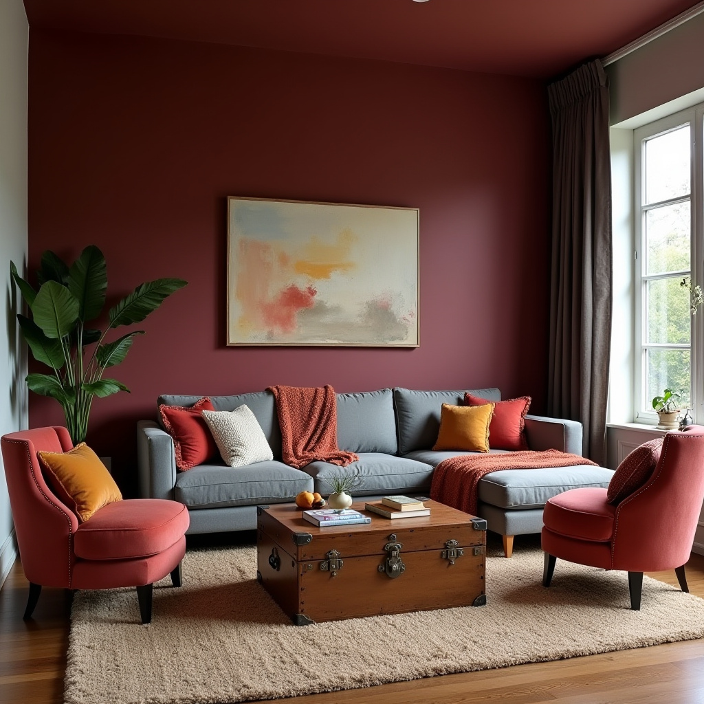 Warm Living Room Ideas 8