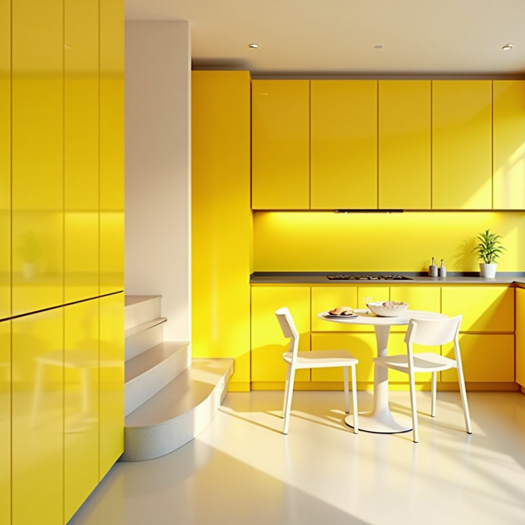 Yellow Kitchen Walls 10