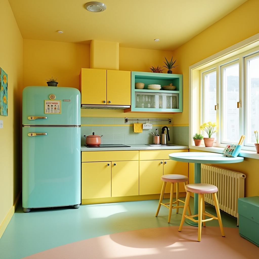 Yellow Kitchen Walls 13