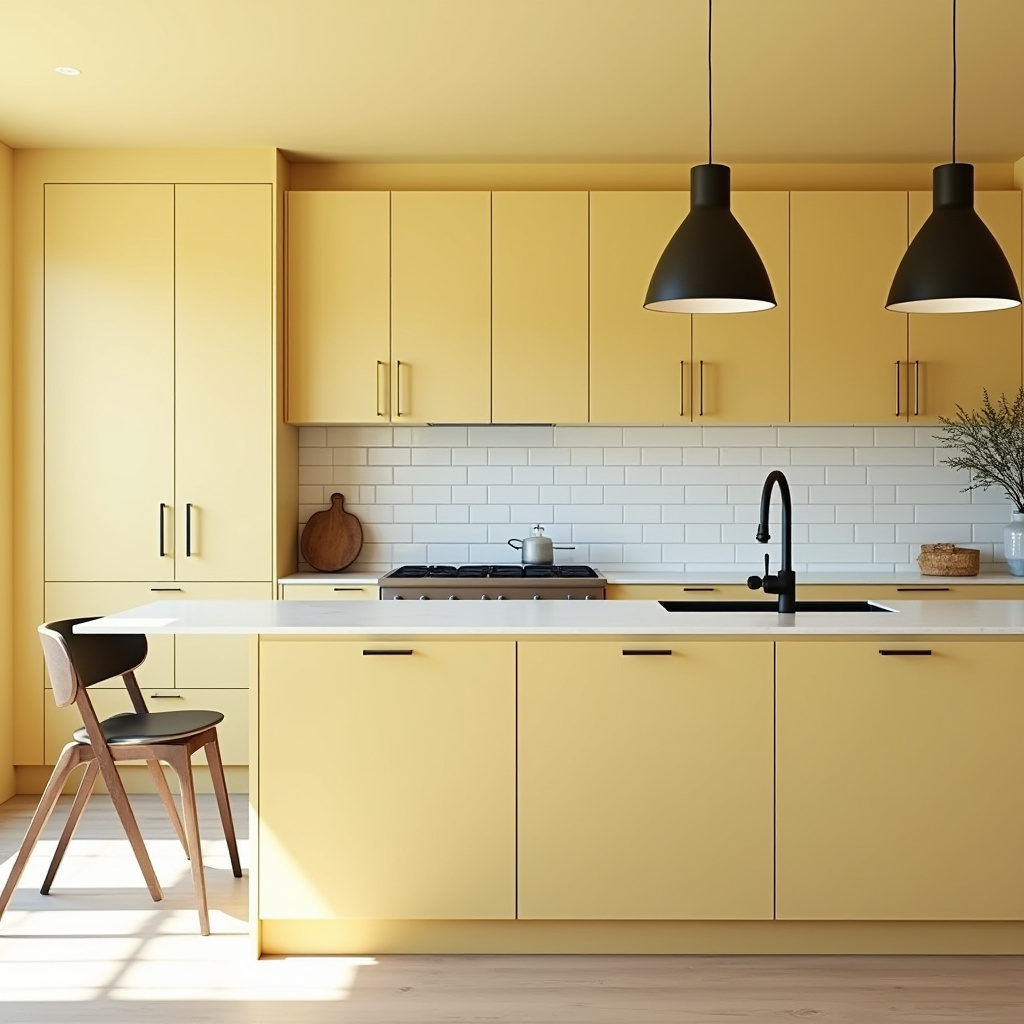 Yellow Kitchen Walls 15