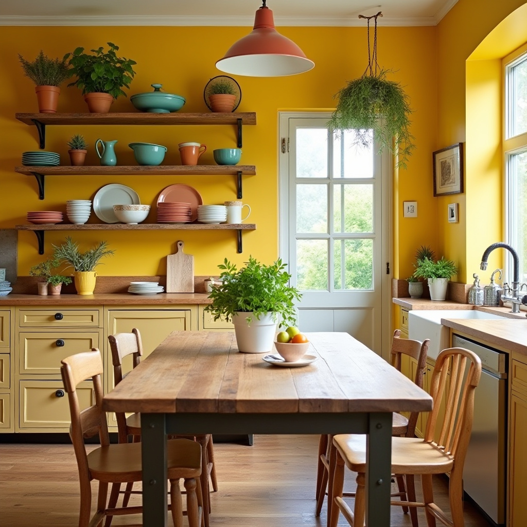 Yellow Kitchen Walls 2