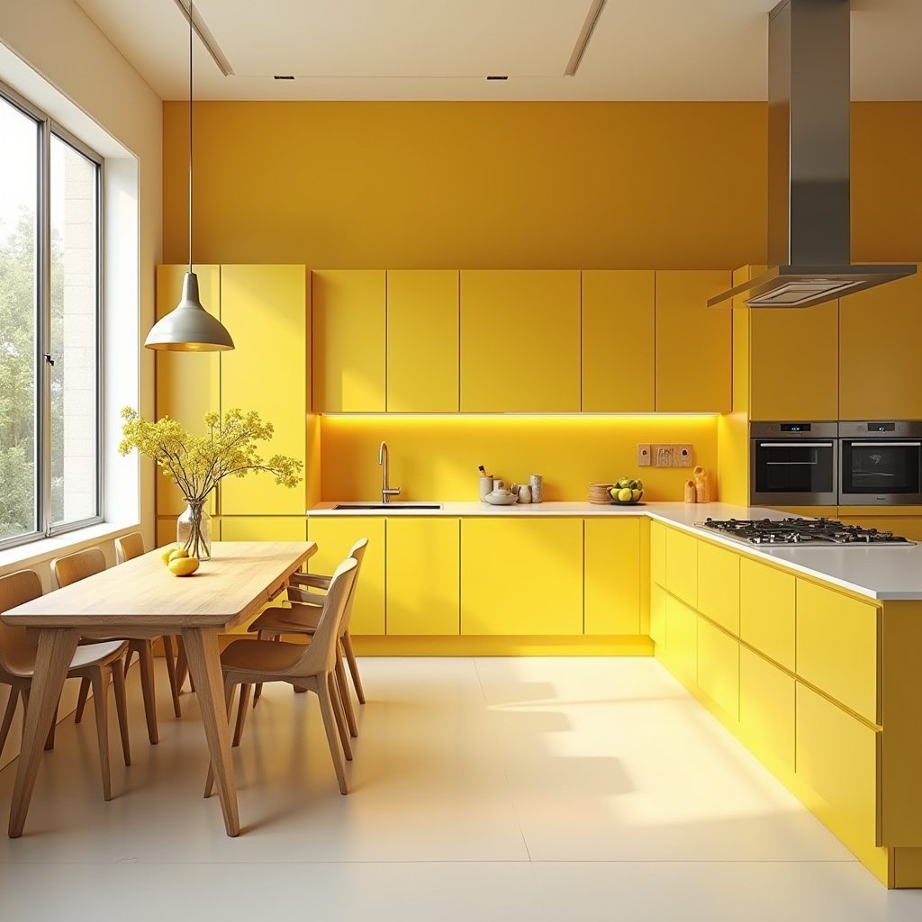 Yellow Kitchen Walls 20