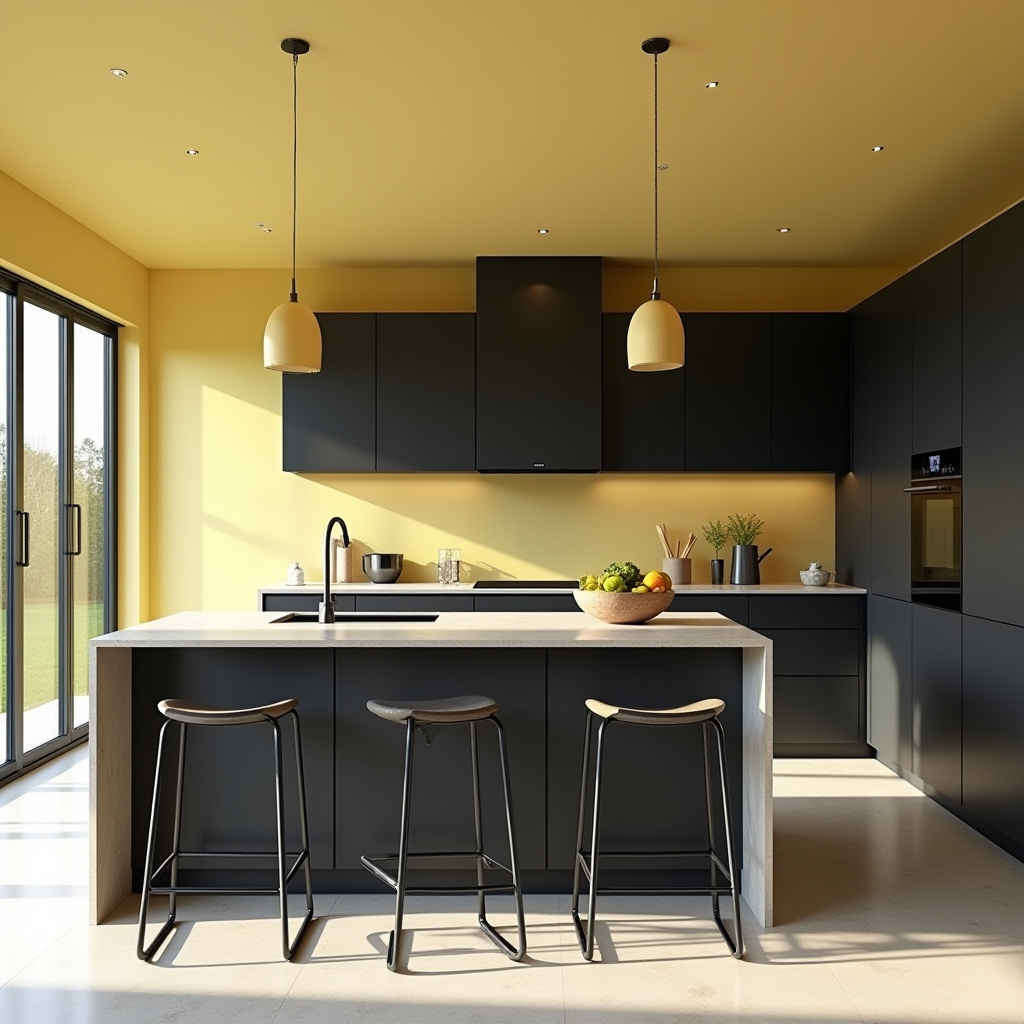 Yellow Kitchen Walls 29