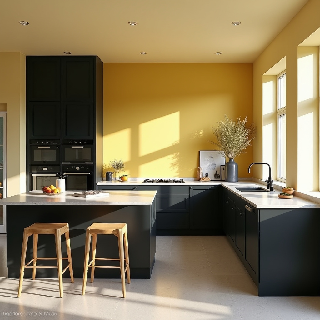 Yellow Kitchen Walls 30