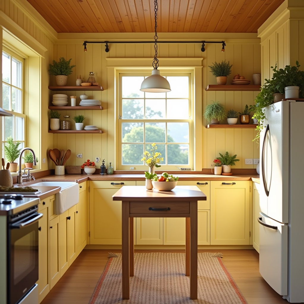 Yellow Kitchen Walls 31