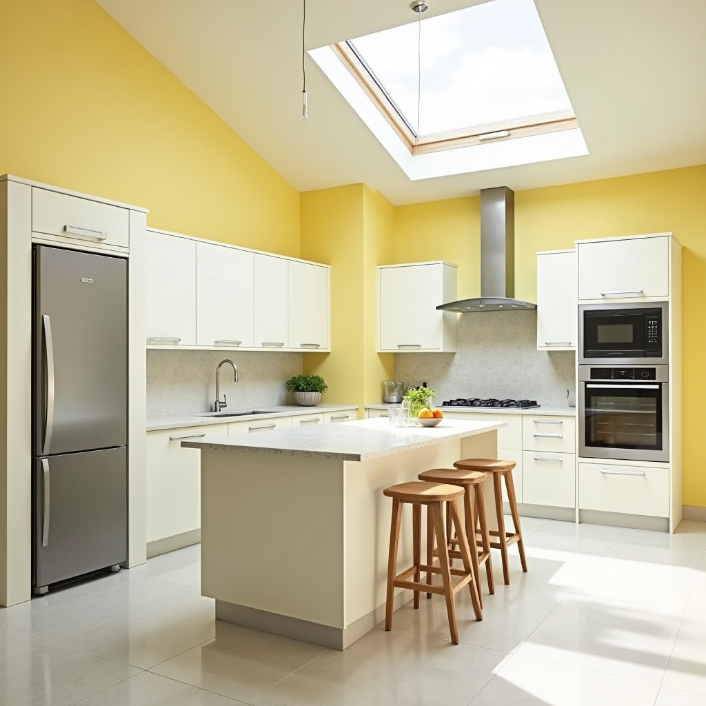 Yellow Kitchen Walls 4