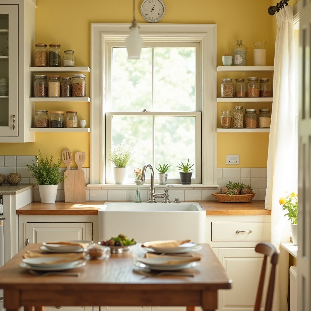 Yellow Kitchen Walls 5