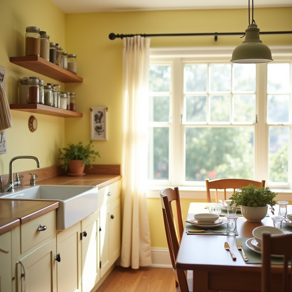 Yellow Kitchen Walls 6