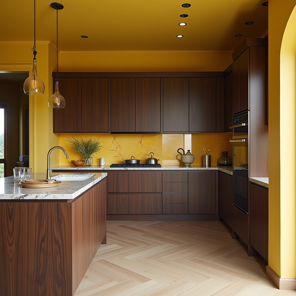 Yellow Kitchen Walls 7