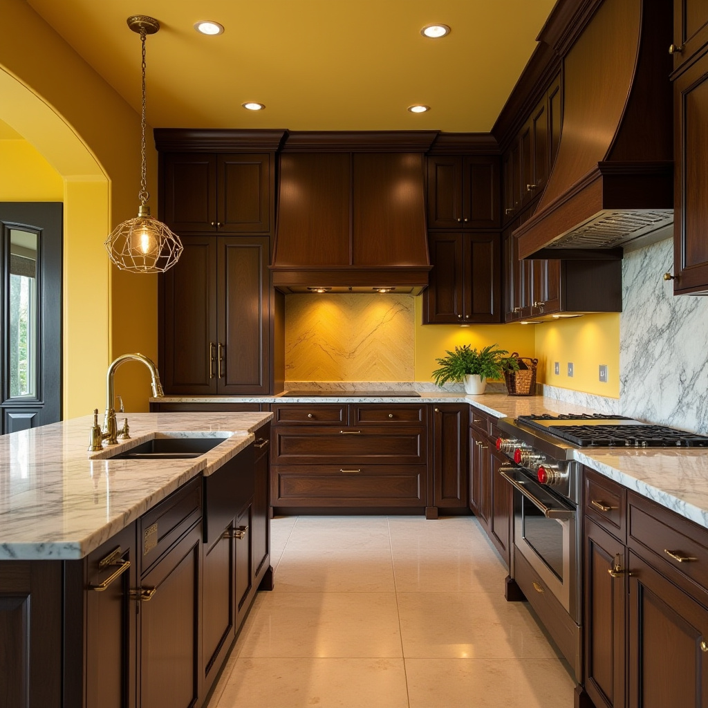 Yellow Kitchen Walls 8